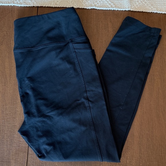 EUC T by Talbots Black Leggings SZ XL - Picture 1 of 14
